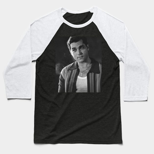 Ray Liotta | 1954 Baseball T-Shirt by Nakscil